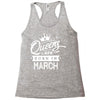 Queens Are Born In March Racerback Tank