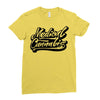 medical cannabis Ladies Fitted T-Shirt