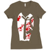reservoir dogs halloween Ladies Fitted T-Shirt