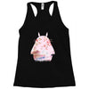 totoro with asian landscape Racerback Tank