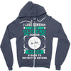 I Love Someone With Liver Cancer To The Moon And Back Zipper Hoodie
