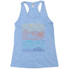 summer zone line Racerback Tank