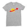 the spaceman logo Ladies Fitted T-Shirt