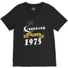 queens are born in 1975 V-Neck Tee