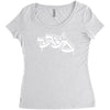 bboy logo Women's Triblend Scoop T-shirt