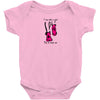 i run like a girl try to keep up Baby Onesie