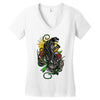 panther Women's V-Neck T-Shirt
