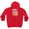 Strong Independent Motivated Gemini Youth Hoodie