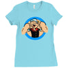 popeye le marin Ladies Fitted T-Shirt