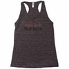fight evil read books Racerback Tank