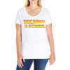 Back To The School Future Ladies Curvy T-Shirt