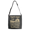 that`s what i do drive Adjustable Strap Totes