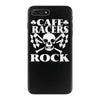 biker t shirt cafe racers ton up boys rockers greasers rock &amp; roll iPhone 7 Plus Case