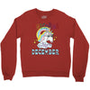 unicorns are born in december cute unicorn Crewneck Sweatshirt