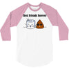 best friends forever 3/4 Sleeve Shirt