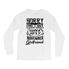 This Guy Is Taken By A Super Sexy November Girlfriend Long Sleeve Shirts