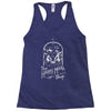 happy mask store Racerback Tank