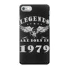 legends are born in 1979 hoodie 7 iPhone 7 Case