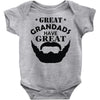 mens grandads bearded Baby Onesie