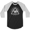 all seeing eye 3/4 Sleeve Shirt
