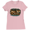 where the halflings are Ladies Fitted T-Shirt