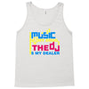 music is my drug Tank Top