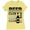 Beer Club Pub Ladies Fitted T-Shirt