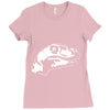 ask me about my raptor! Ladies Fitted T-Shirt
