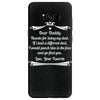 Dear Daddy, Thanks for Being my Dad Baby Boy Letter to Father Samsung Galaxy S8