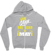 Kings Are Born In May Zipper Hoodie