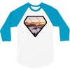 Nature Diamond 3/4 Sleeve Shirt