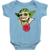 serious why so Baby Onesie
