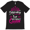 Celebrating With the 1st Birthday Queen T-Shirt