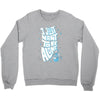 lonely astronaut Crewneck Sweatshirt