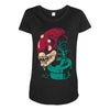 alien plant Maternity Scoop Neck T-shirt