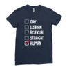 Lgbt Checklist Ladies Fitted T-Shirt