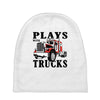 plays with trucks family matching Baby Beanies