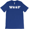 woof paw prints sticker vinyl T-Shirt