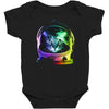 astronaut space cat Baby Bodysuit