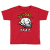 school...yaay! Toddler T-shirt
