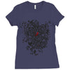 rosebud Ladies Fitted T-Shirt