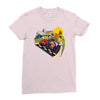 super fighting kart Ladies Fitted T-Shirt