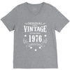 original parts vintage established 1976 perfectly aged V-Neck Tee