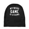 nerd game is strong Baby Beanies