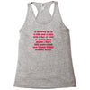 casual friday Racerback Tank