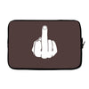 middle finger Laptop sleeve