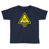 toxic hazard laboratory poison substance warning Toddler T-shirt