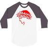 olympiakos logo greek soccer 3/4 Sleeve Shirt