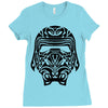 kylo ren helmet 2 Ladies Fitted T-Shirt