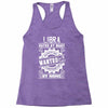 Libra Hated By Many Wanted By Plenty Racerback Tank